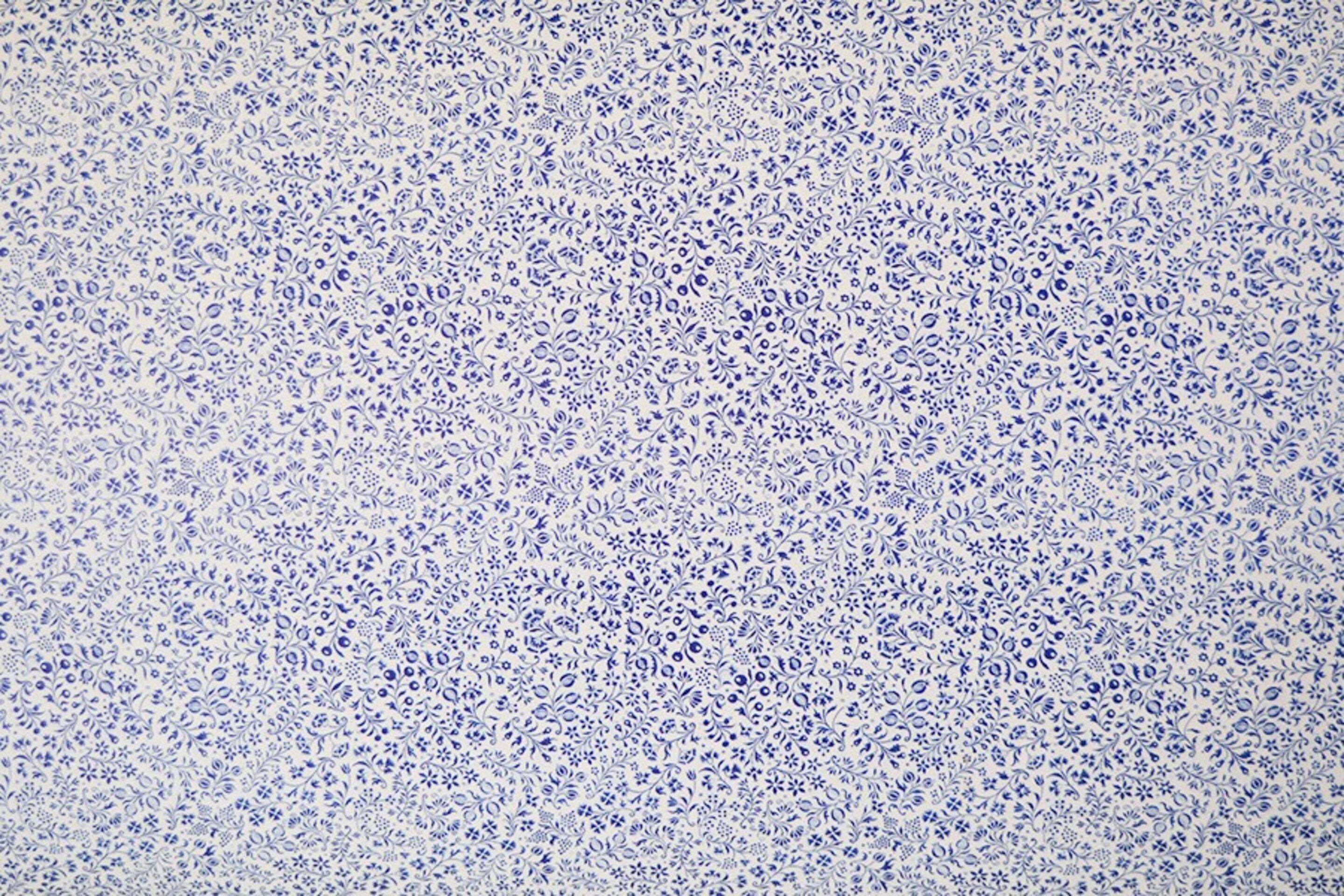 Papel Flores Azules - 2